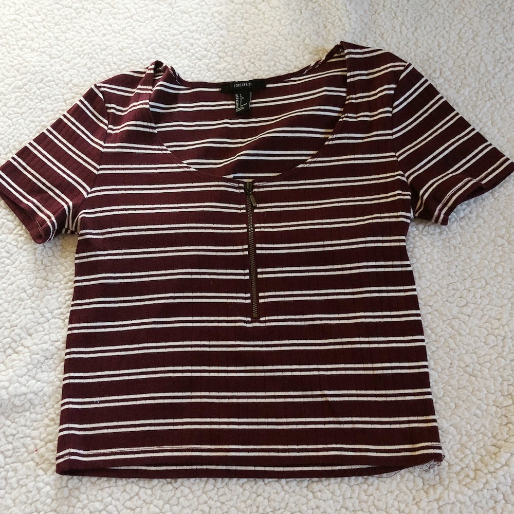 Forever21 Striped Shirt